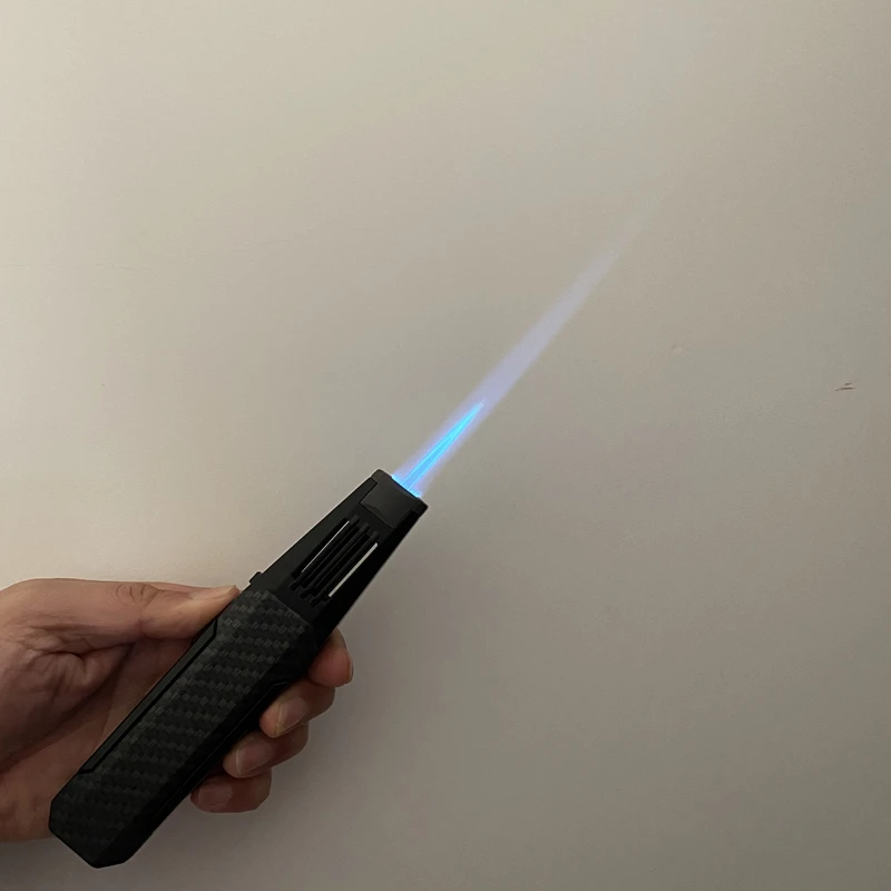 2022 New JOBON Outdoor Powerful Jet Welding Torch Lighter Blue Flame Kitchen Barbecue Metal Turbine Windproof Cigar Lighter Gift
2022 New JOBON Outdoor Powerful Jet Welding Torch Lighter Blue Flame Kitchen Barbecue Metal Turbine Windproof Cigar Lighter Gift
