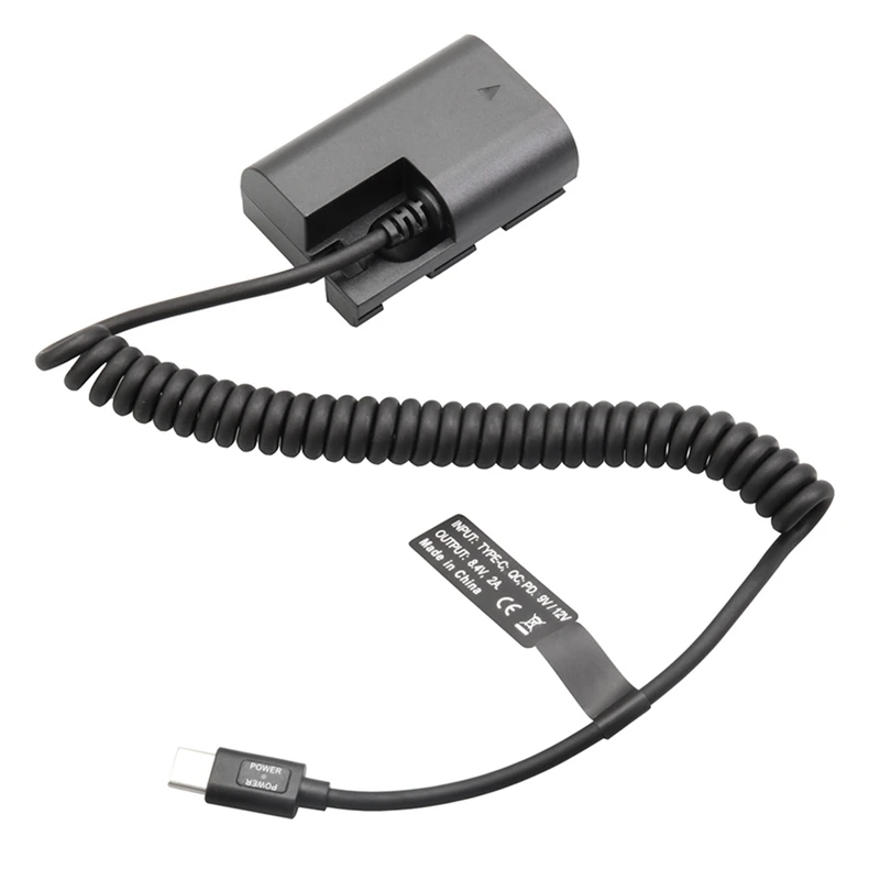 LP-E6 Dummy Coupler Battery Type-C Spring Cable Replacement For Canon 5D2 5D3 5D4 6D 6D2 60D 7D 7D2 70D 80D 90D 5DSR R R5 R6
LP-E6 Dummy Coupler Battery Type-C Spring Cable Replacement For Canon 5D2 5D3 5D4 6D 6D2 60D 7D 7D2 70D 80D 90D 5DSR R R5 R6