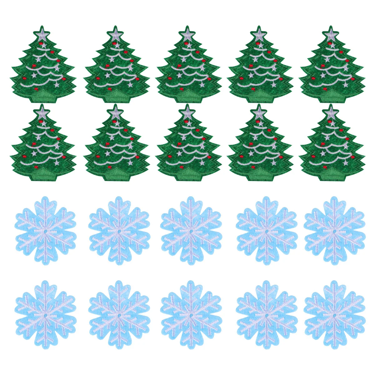 20pcs Christmas Embroidered Badge Embroidered On for Clothing DIY Clothes Stickers Sew On Appliques
20pcs Christmas Embroidered Badge Embroidered On for Clothing DIY Clothes Stickers Sew On Appliques