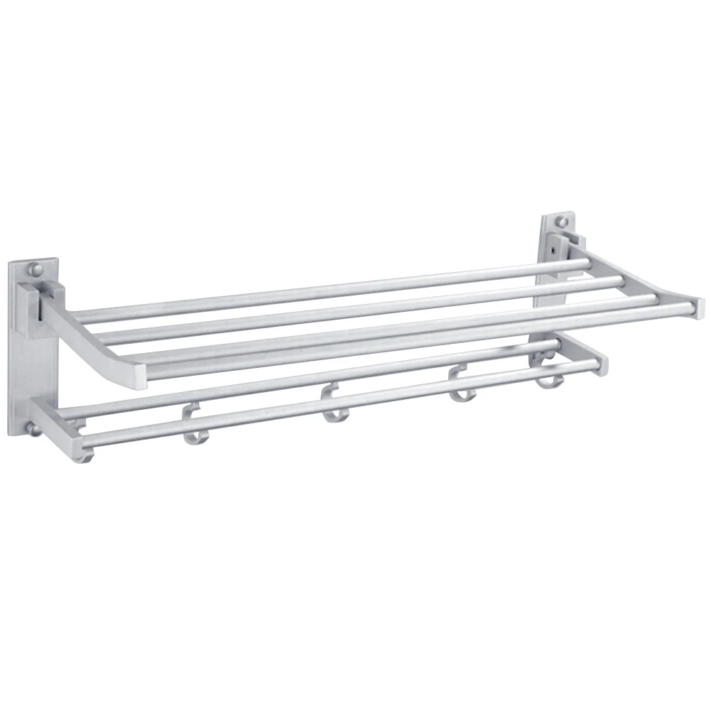 Rustproof Heavy Duty Wall Mounted Closet Aluminum 5 Hooks Bathroom Kitchen Bedroom Towel Rack Space Saving Daily Double Layer
Rustproof Heavy Duty Wall Mounted Closet Aluminum 5 Hooks Bathroom Kitchen Bedroom Towel Rack Space Saving Daily Double Layer
