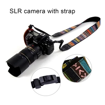 Ethnic Style Camera Shoulder Strap Portable Adjustable Camcorder Neck Hanging Belt Replacement Part Photo Shooting Harness