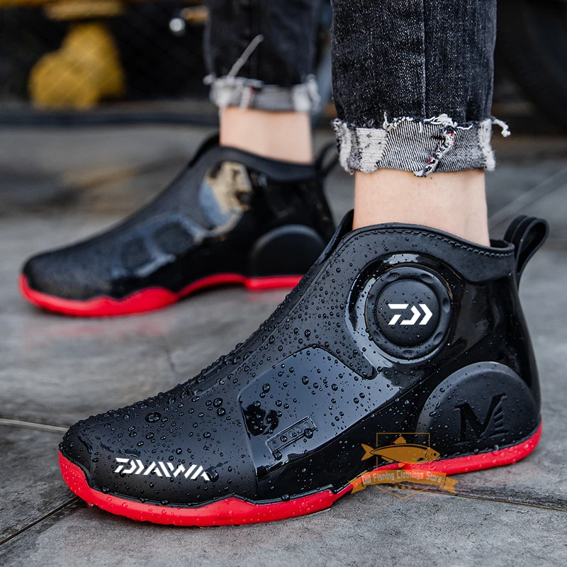 Daiwa Fishing Shoes Men's Outdoor Sport Non-slip Hiking Shoes Shaxi Fishing Rain Boots Durable Rubber Waterproof Fishing Shoes
Daiwa Fishing Shoes Men's Outdoor Sport Non-slip Hiking Shoes Shaxi Fishing Rain Boots Durable Rubber Waterproof Fishing Shoes