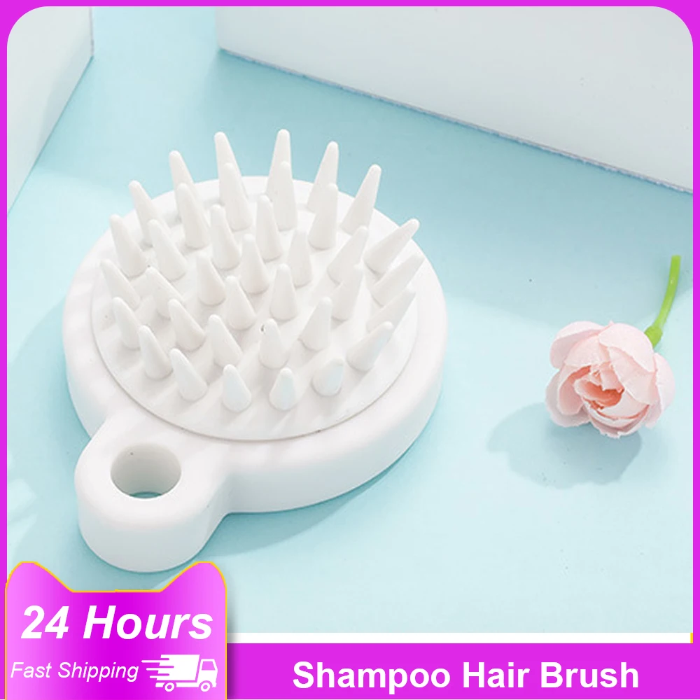Silicone Shampoo Hair Brush Scalp Massage Comb Wet Dry Curly Detangle Hairbrush Combs For Hair Care Hairdressing Styling Tools
Silicone Shampoo Hair Brush Scalp Massage Comb Wet Dry Curly Detangle Hairbrush Combs For Hair Care Hairdressing Styling Tools