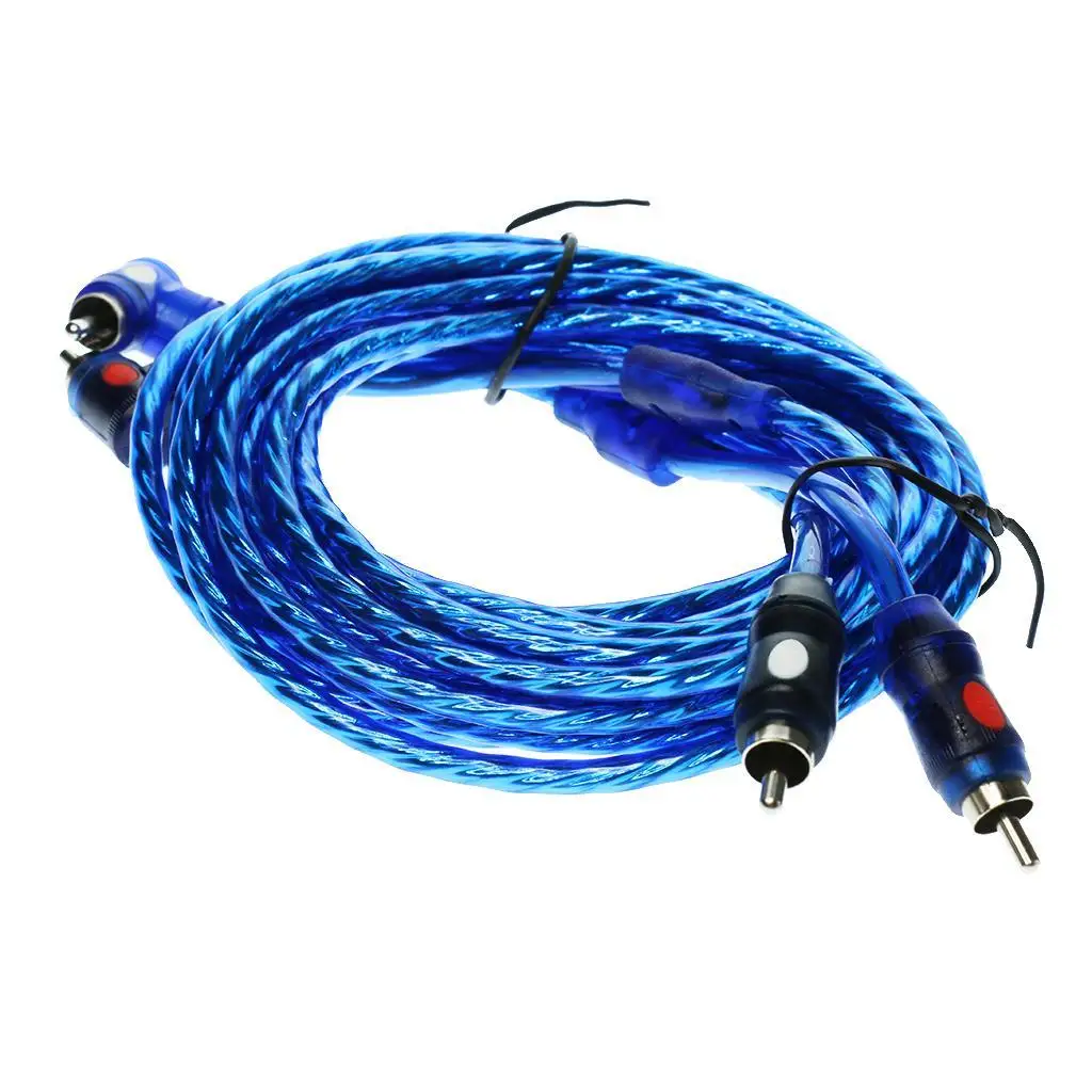 4.5 Meters 2RCA Male To 2RCA Male Car Stereo Audio Power Cable Wire for for toyota Car Accessories
4.5 Meters 2RCA Male To 2RCA Male Car Stereo Audio Power Cable Wire for for toyota Car Accessories