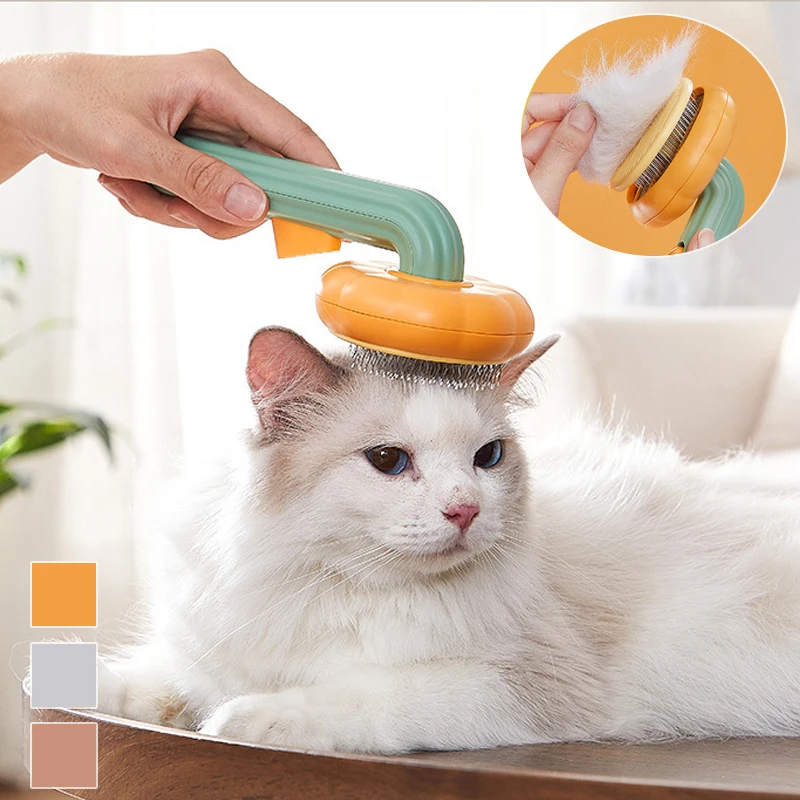 Pumpkin Cat Dog Brush Self Cleaning Slicker Brush Comb for Dogs Cats Grooming Comb Pet Cleaning Grooming Tool Dog Accessories
Pumpkin Cat Dog Brush Self Cleaning Slicker Brush Comb for Dogs Cats Grooming Comb Pet Cleaning Grooming Tool Dog Accessories
