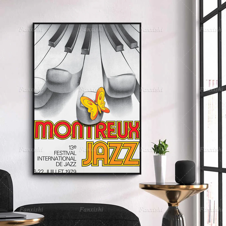 Modular Canvas Painting Home Decor Prints Jazz Music Festival Vintage Butterfly Vintage Poster Wall Art Picture Musician Gift
Modular Canvas Painting Home Decor Prints Jazz Music Festival Vintage Butterfly Vintage Poster Wall Art Picture Musician Gift