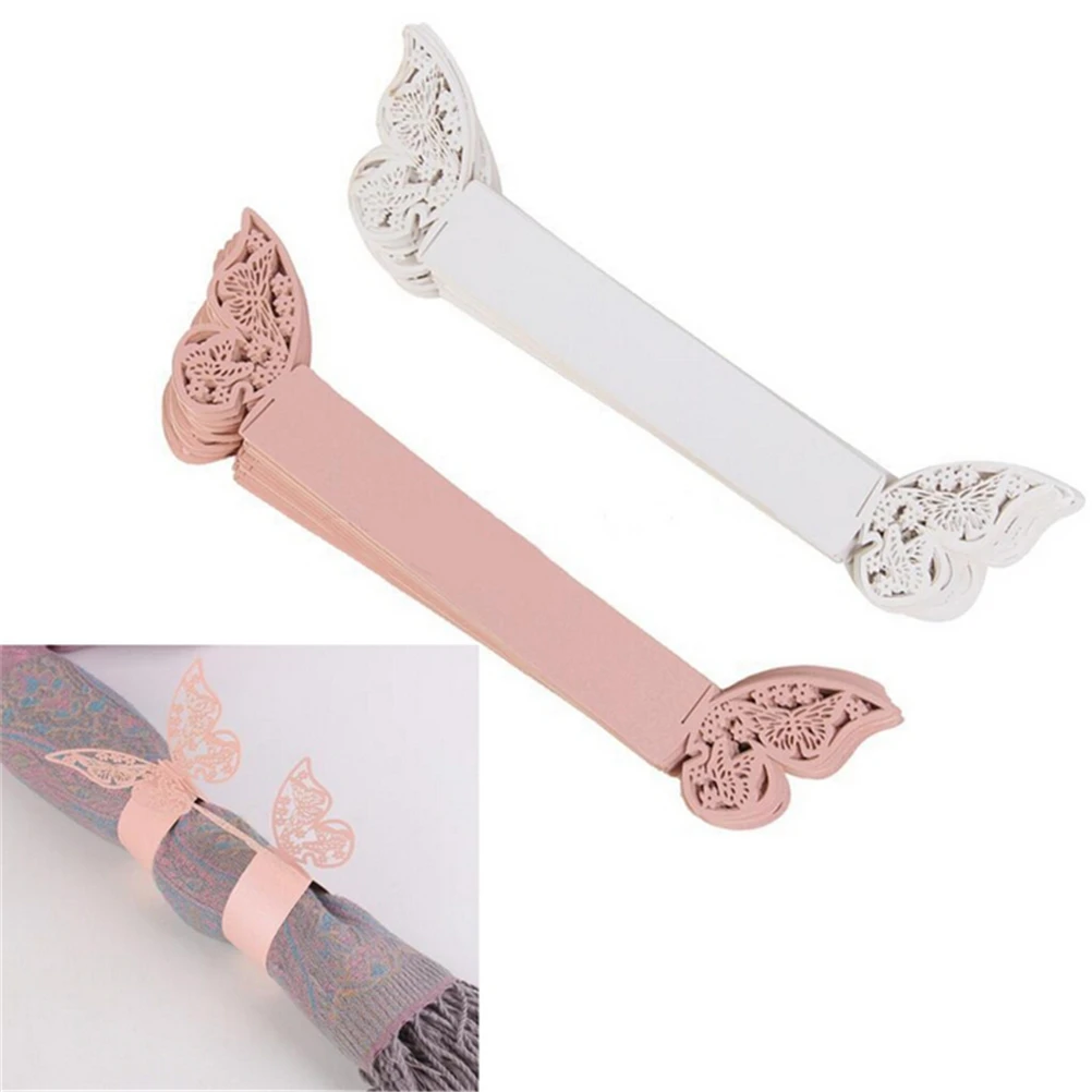10pcs/50pcs White Pink Color Butterfly Napkin Ring Serviette Holder Wedding Party Banquet Dinner Decor
10pcs/50pcs White Pink Color Butterfly Napkin Ring Serviette Holder Wedding Party Banquet Dinner Decor