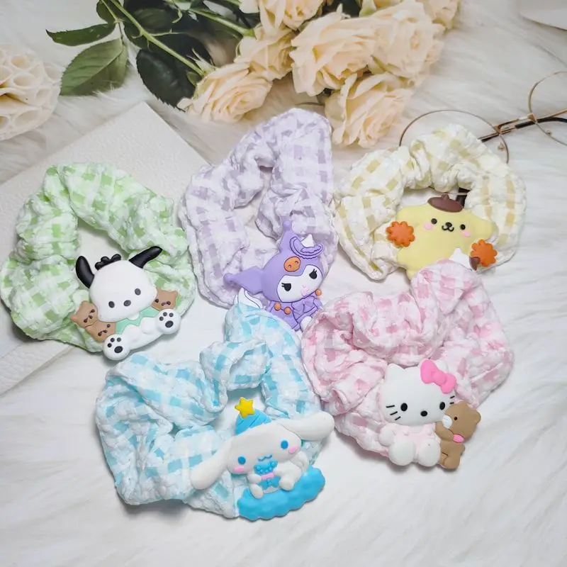 Girly Heart Sanrio Kawaii Hello Kitty Anime Hair Band Decoration Cute Cartoon Cinnamoroll Kuromi Cartoon Hair Rope Toys for Girl
Girly Heart Sanrio Kawaii Hello Kitty Anime Hair Band Decoration Cute Cartoon Cinnamoroll Kuromi Cartoon Hair Rope Toys for Girl