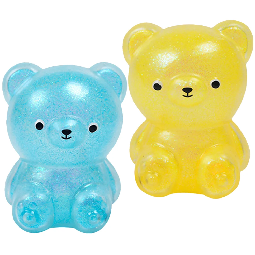 2 Pcs Fudge Decompression Toys Child Mini Gifts Squeeze Animal Ball Tpr Bear Shape
2 Pcs Fudge Decompression Toys Child Mini Gifts Squeeze Animal Ball Tpr Bear Shape