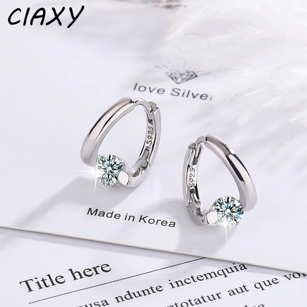 S925 Stamp Silver Geometric Design Ear Buckle Zircon Earrings For Women Valentine's Day Party Silver Color Aretes De Mujer
S925 Stamp Silver Geometric Design Ear Buckle Zircon Earrings For Women Valentine's Day Party Silver Color Aretes De Mujer