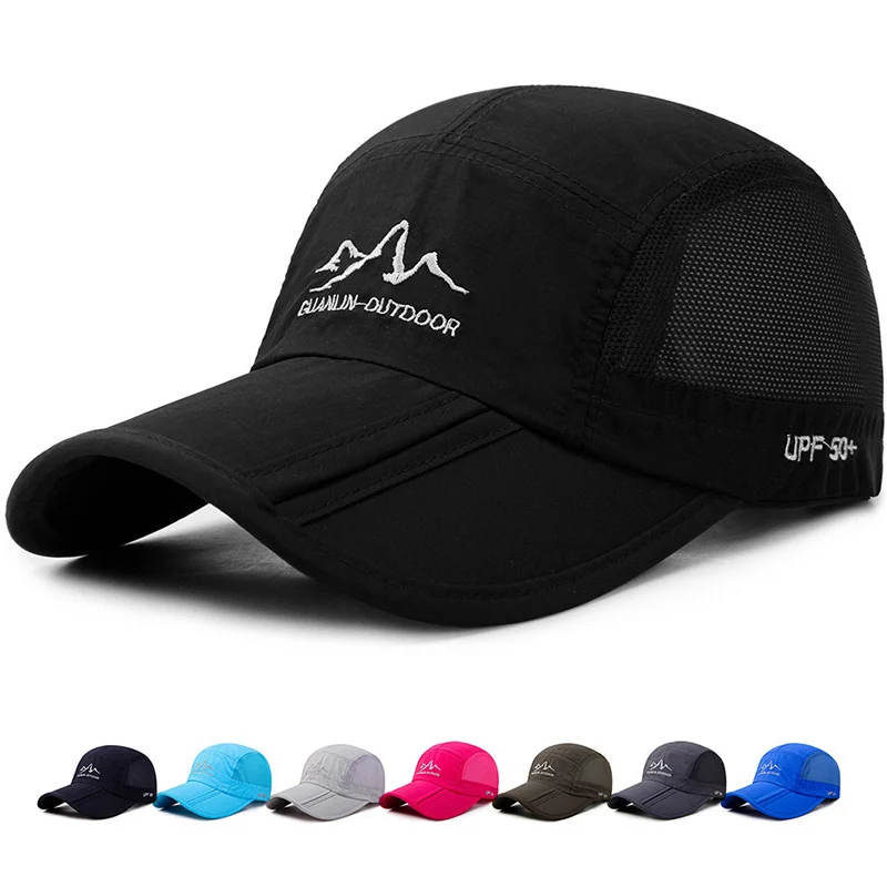 Spring and summer new folding baseball cap Korean version men's outdoor fast drying fabric sports hat travel hat wholesale
Spring and summer new folding baseball cap Korean version men's outdoor fast drying fabric sports hat travel hat wholesale