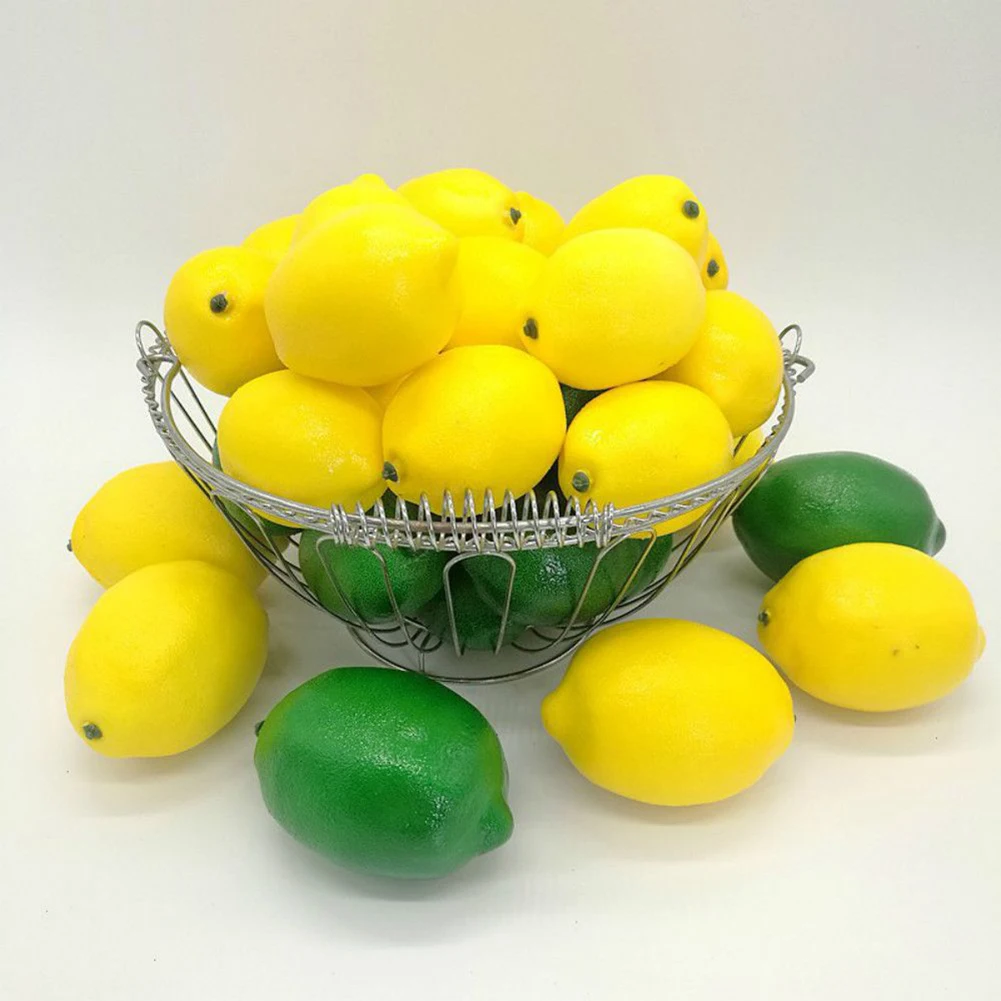 1pcs Artificial Lemons Small Best Simulation Lifelike Lemons Fruit For Home Kitchen Wedding Party Decoration Photography Props
1pcs Artificial Lemons Small Best Simulation Lifelike Lemons Fruit For Home Kitchen Wedding Party Decoration Photography Props