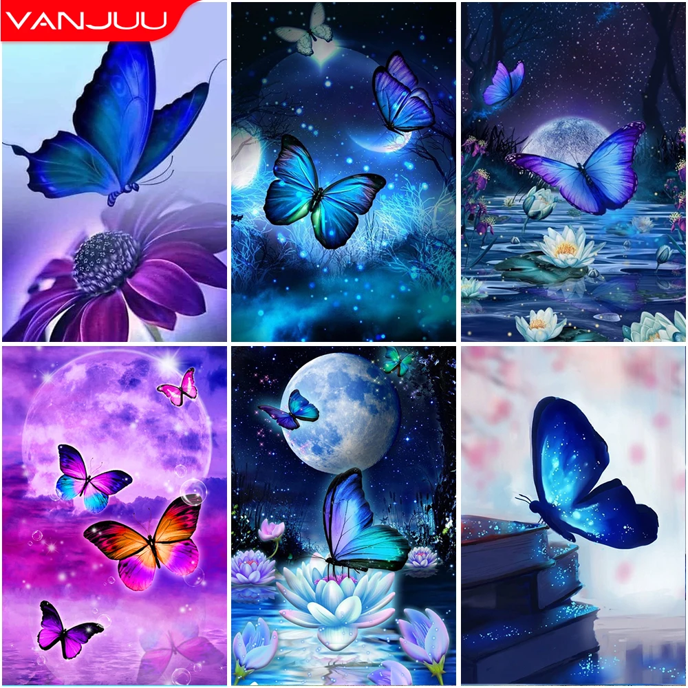 Full Diamond 5D Diamond Painting Butterfly DIY Diamond Mosaic Animal Full Diamond Cross Stitch Rhinestone Embroidery Home Decor
Full Diamond 5D Diamond Painting Butterfly DIY Diamond Mosaic Animal Full Diamond Cross Stitch Rhinestone Embroidery Home Decor