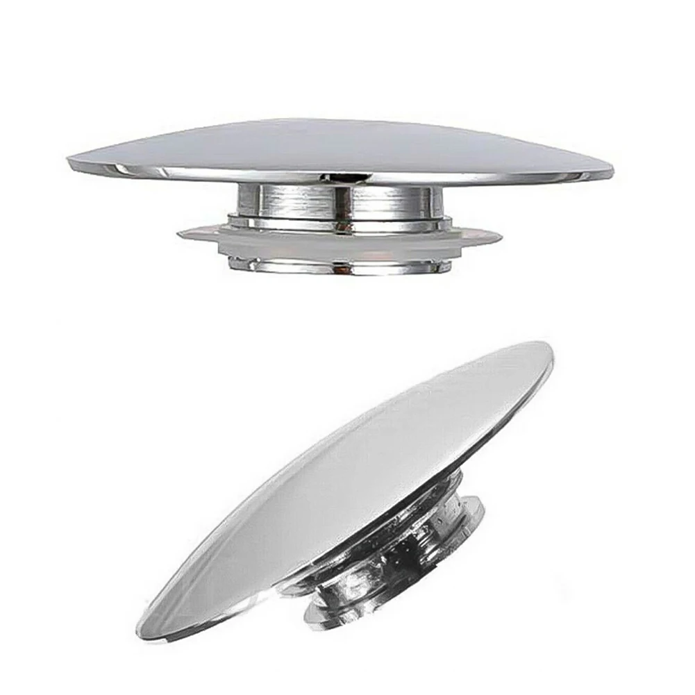 66mm Silver Chrome Basin Waste Pop-Up Sink Plug Cap Click Clack Push Button Bathroom Basin Sink Up Drain Stopper Drainer Cover
66mm Silver Chrome Basin Waste Pop-Up Sink Plug Cap Click Clack Push Button Bathroom Basin Sink Up Drain Stopper Drainer Cover
