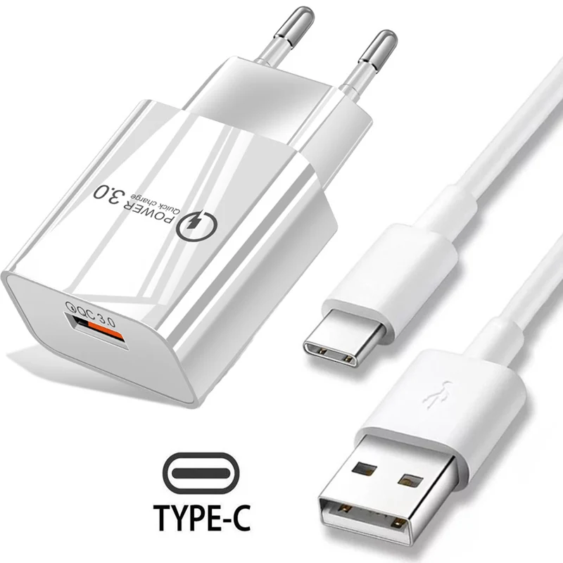 Fast Charger USB EU Wall Mobile Phone Charger for Xiaomi POCO X3 NFC M3 10T Lite 10 9 Redmi 9 Note 9 8 Pro Type C Charger Cable
Fast Charger USB EU Wall Mobile Phone Charger for Xiaomi POCO X3 NFC M3 10T Lite 10 9 Redmi 9 Note 9 8 Pro Type C Charger Cable