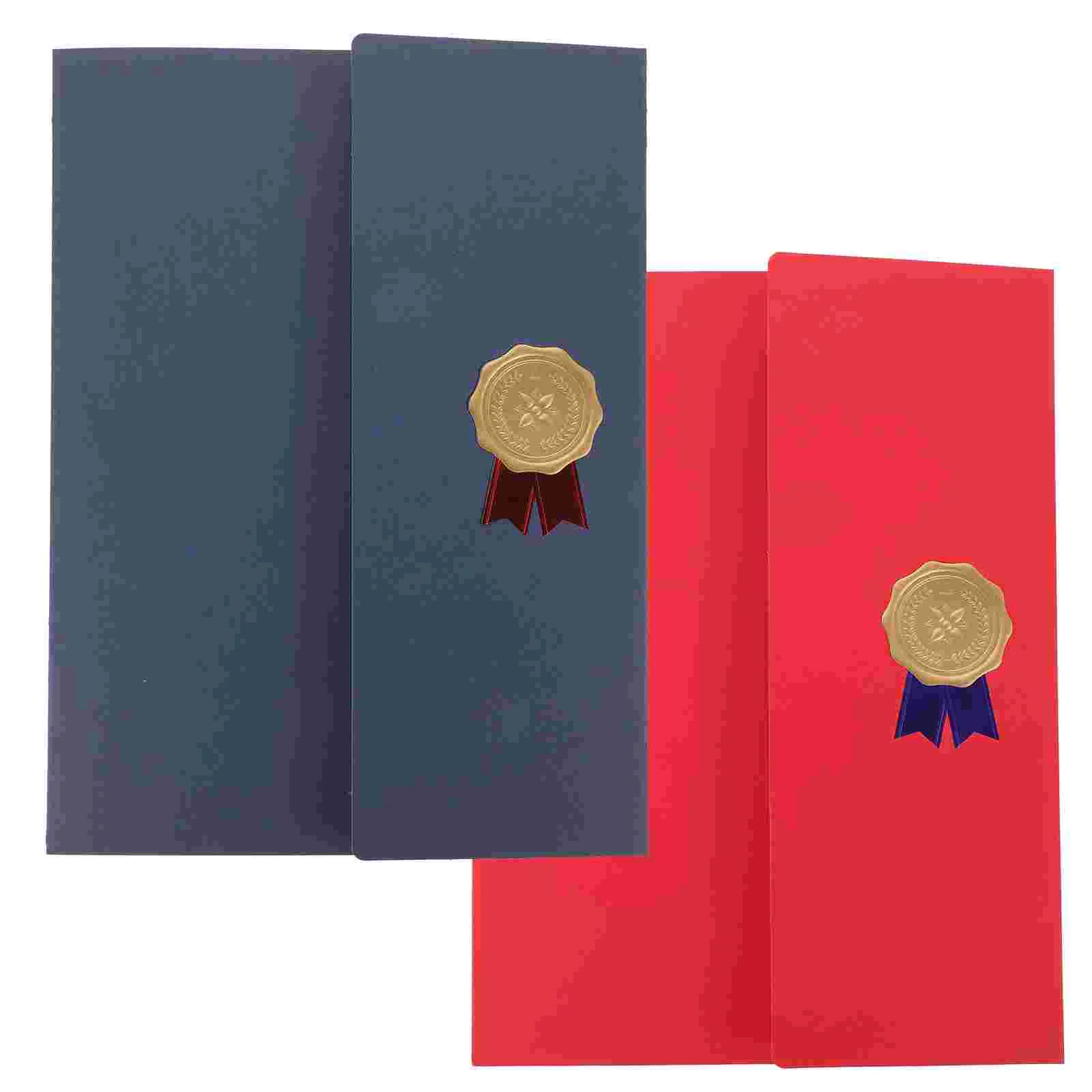 2 Pcs Honor Certificate Book Holder Paper Award Stationery Envelope Protective Document Paper Folder
2 Pcs Honor Certificate Book Holder Paper Award Stationery Envelope Protective Document Paper Folder