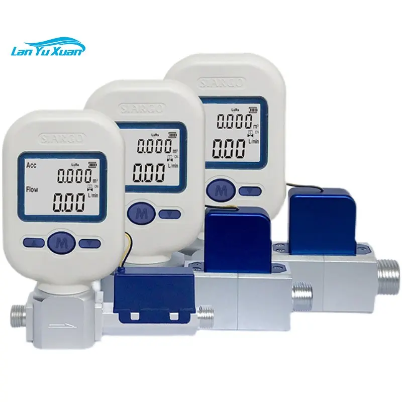 

MF5706(0-20L)Gas Mass Flow Meters MF5712(0-250L)Compressed Air/Nitrogen/Oxygen/Argon/Carbon Dioxide Tester Digital Flowmeter