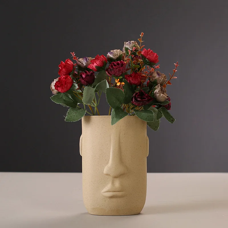 Null BBA 2022 New Home Decor Nordic Thunder Like Face Ceramic Vase Creative Simple Modern Home Crafts Soft Decoration
Null BBA 2022 New Home Decor Nordic Thunder Like Face Ceramic Vase Creative Simple Modern Home Crafts Soft Decoration
