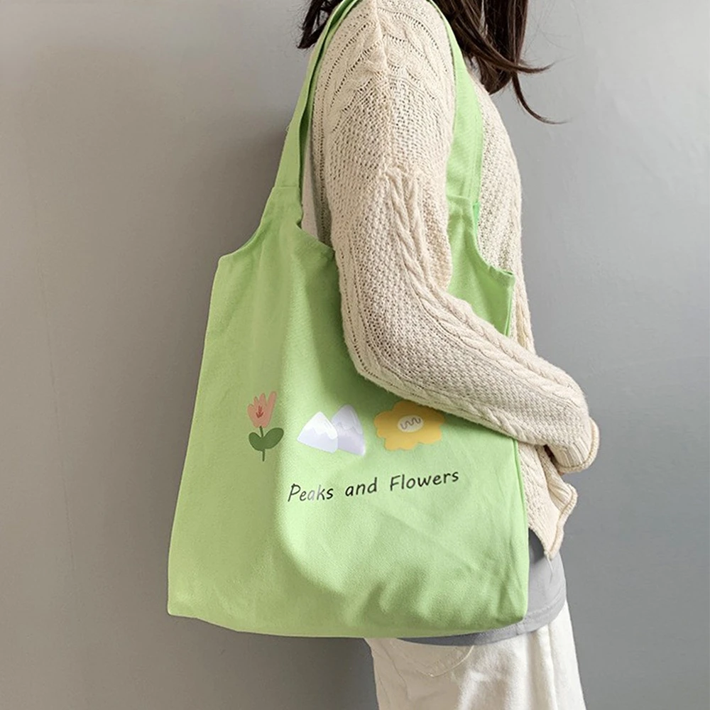 Women Canvas Shoulder Bags Large Capacity Cartoon Animal Books Handbag Tote Flowers Shoulder Bag Big Travel Purse For Ladies
Women Canvas Shoulder Bags Large Capacity Cartoon Animal Books Handbag Tote Flowers Shoulder Bag Big Travel Purse For Ladies