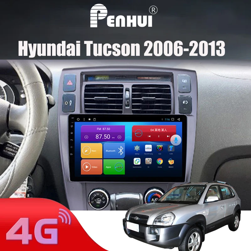 Penhui Car DVD For Hyundai Tucson ( 2006-2013) Car Radio Multimedia Video Player Navigation GPS Android 10.0 Double Din
Penhui Car DVD For Hyundai Tucson ( 2006-2013) Car Radio Multimedia Video Player Navigation GPS Android 10.0 Double Din