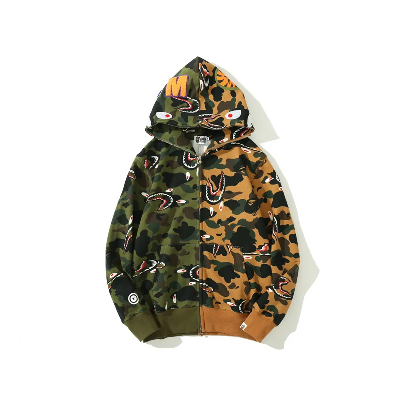 New Bapes Shark Thin Sweatshirt Men Ladies Casual Harajuku Hooded Jacket Fashion Camo Sweatshirt Streetwear Sun Shirt S-5XL
New Bapes Shark Thin Sweatshirt Men Ladies Casual Harajuku Hooded Jacket Fashion Camo Sweatshirt Streetwear Sun Shirt S-5XL