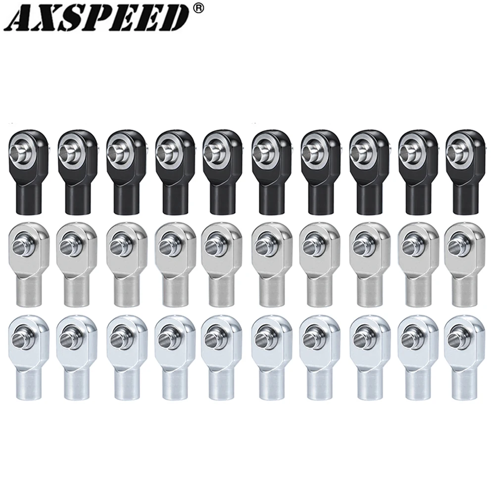 AXSPEED 10 шт. M3 шариковая головка алюминиевые концы стержня звеньевая стяжка шаровой шарнир для 1/10 нержавеющей стали Revo Telluride штамповочные детали
AXSPEED 10 шт. M3 шариковая головка алюминиевые концы стержня звеньевая стяжка шаровой шарнир для 1/10 нержавеющей стали Revo Telluride штамповочные детали