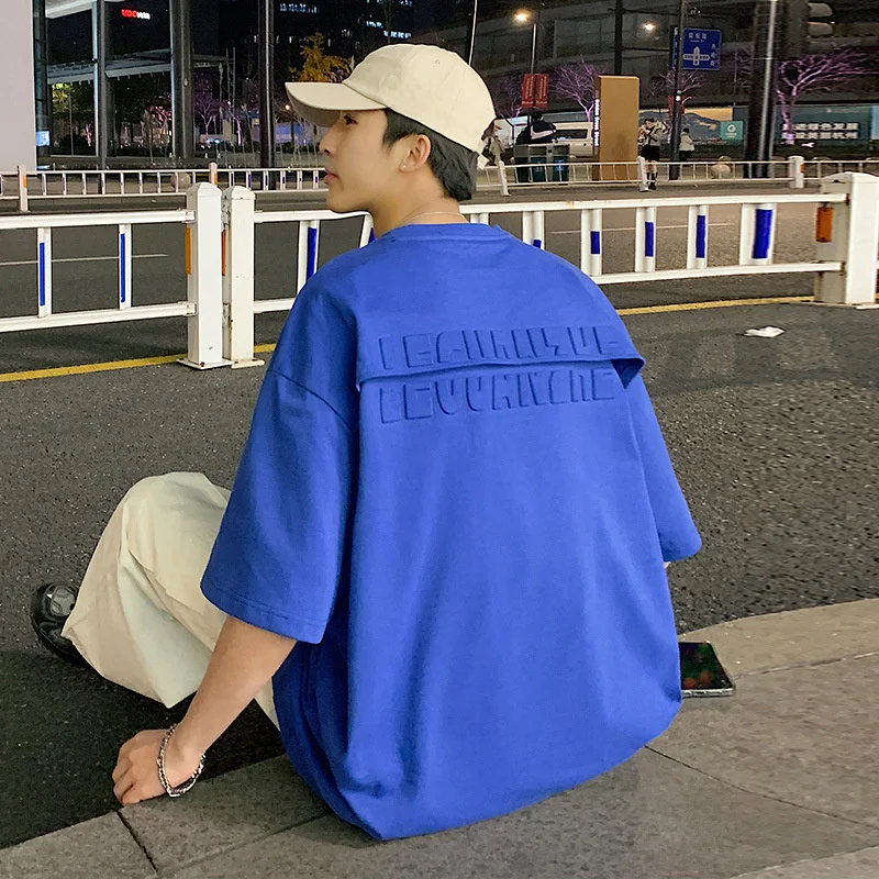 Imitation Two Pieces Russia Solid Color T-SHIRT Clothes Teenagers Men's Korea Harajuku Hipster Camisa Summer Top T Shirt Pattern
Imitation Two Pieces Russia Solid Color T-SHIRT Clothes Teenagers Men's Korea Harajuku Hipster Camisa Summer Top T Shirt Pattern