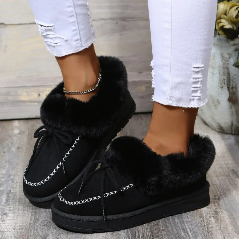 Женские зимние ботинки, Нескользящие утепленные теплые ботинки для дома, модная обувь на плоской подошве, однотонные ботильоны на платформ...
Женские зимние ботинки, Нескользящие утепленные теплые ботинки для дома, модная обувь на плоской подошве, однотонные ботильоны на платформ...