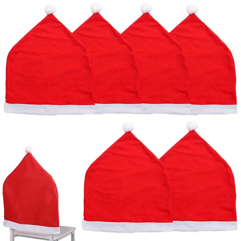 Рождественские чехлы на стулья, украшение, чехлы на спинки стула с шапкой Санты, набор из 6 классических красных рождественских чехлов на спинки стула для ресторана
Рождественские чехлы на стулья, украшение, чехлы на спинки стула с шапкой Санты, набор из 6 классических красных рождественских чехлов на спинки стула для ресторана