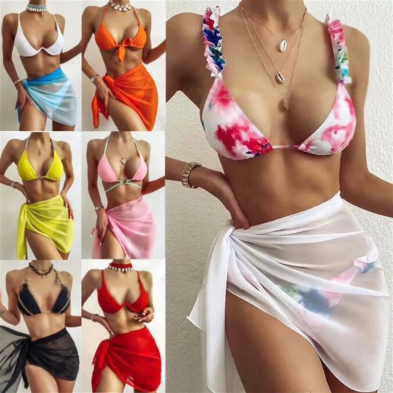 1PC Sexy New Summer Women's Chiffon Swimsuit Wrap Dress Beach Overall Ladies Cover-Ups
1PC Sexy New Summer Women's Chiffon Swimsuit Wrap Dress Beach Overall Ladies Cover-Ups