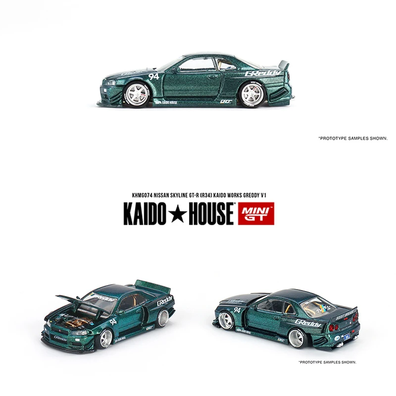 MINIGT Kaido House 1:64 Skyline GTR R34 Openable Hood Diorama Car Model KHMG074 In Stock
MINIGT Kaido House 1:64 Skyline GTR R34 Openable Hood Diorama Car Model KHMG074 In Stock