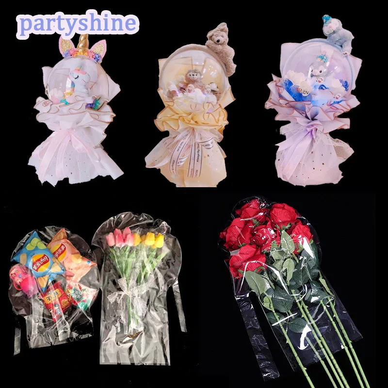 4PCS 30inch Wide Neck Bobo Balloons Doll Bouquet Transparent Bubble Ball For Holiday Gift Birthday Party Favors Wedding Decors
4PCS 30inch Wide Neck Bobo Balloons Doll Bouquet Transparent Bubble Ball For Holiday Gift Birthday Party Favors Wedding Decors