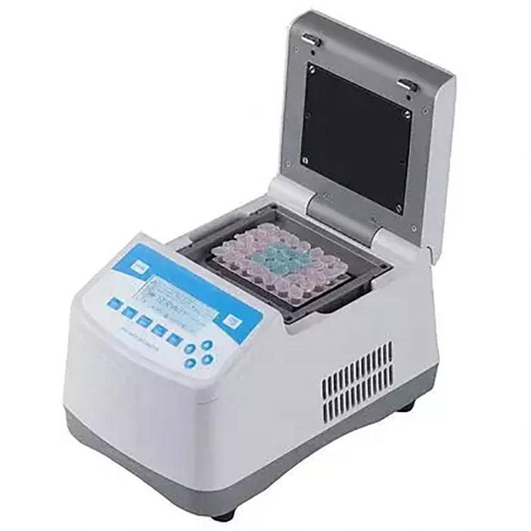 Laboratory Sample Incubation Instrument KETHINK KT-ES1000 Dry Bath Incubator(Heating Lid Metal bath) with ES Series Block
Laboratory Sample Incubation Instrument KETHINK KT-ES1000 Dry Bath Incubator(Heating Lid Metal bath) with ES Series Block
