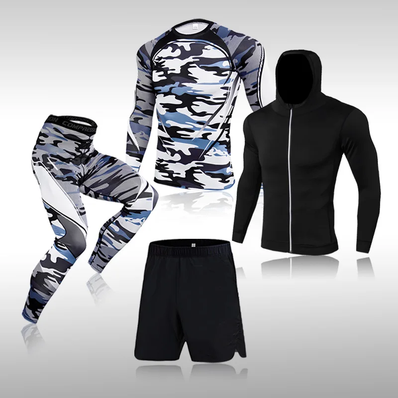 Men Sportswear Compression Suits Breathable Gym Clothes Man Sports Joggers Training Gym Fitness Tracksuit Running Sets 3XL
Men Sportswear Compression Suits Breathable Gym Clothes Man Sports Joggers Training Gym Fitness Tracksuit Running Sets 3XL