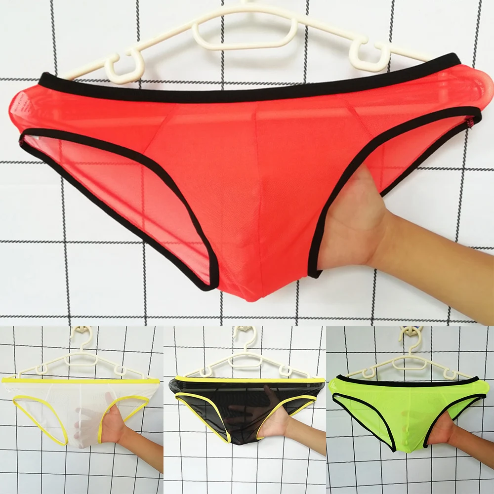 Men Sexy Low Rise Breathable Brief Mesh Transparent Solid Color Bikini Low Rise Underwear Underpants Трусы Мужские
Men Sexy Low Rise Breathable Brief Mesh Transparent Solid Color Bikini Low Rise Underwear Underpants Трусы Мужские