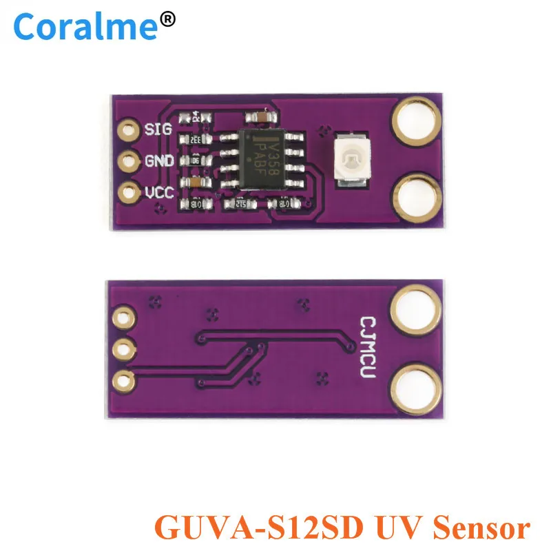 GUVA-S12SD UV Detection Sensor Module S12SD Light Sensor Diy Kit Electronic PCB Board Module 240nm-370nm For Arduino
GUVA-S12SD UV Detection Sensor Module S12SD Light Sensor Diy Kit Electronic PCB Board Module 240nm-370nm For Arduino