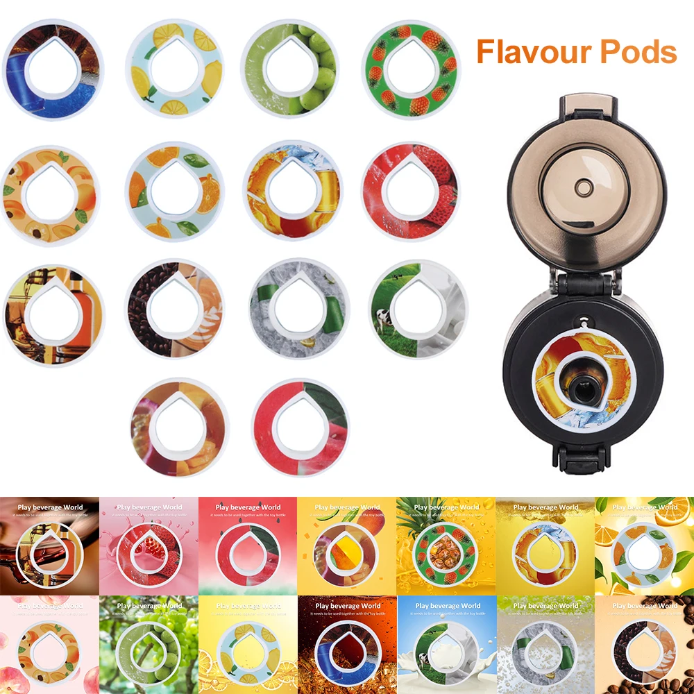 1Pc Scented Pods Flavoring Pods Air Scent 0 Sugar Fruit Flavour Up Tritan Plastic Water Drink Bottle Flawour Flavor Pod
1Pc Scented Pods Flavoring Pods Air Scent 0 Sugar Fruit Flavour Up Tritan Plastic Water Drink Bottle Flawour Flavor Pod