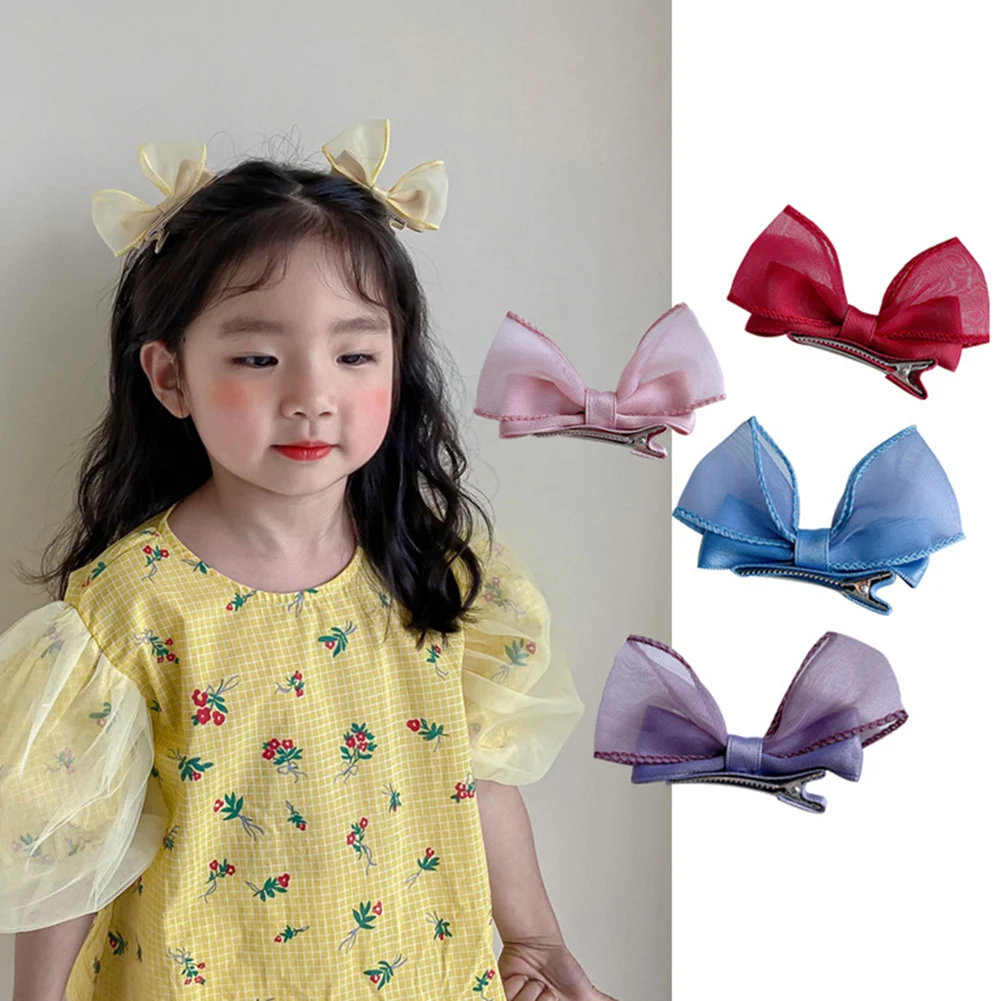 2Pcs/Set Hair Bow Clips For Girls Baby Kawii Barrettes Cute Accessoires Kids Colored Hairpins Children Hairgrip Hot
2Pcs/Set Hair Bow Clips For Girls Baby Kawii Barrettes Cute Accessoires Kids Colored Hairpins Children Hairgrip Hot