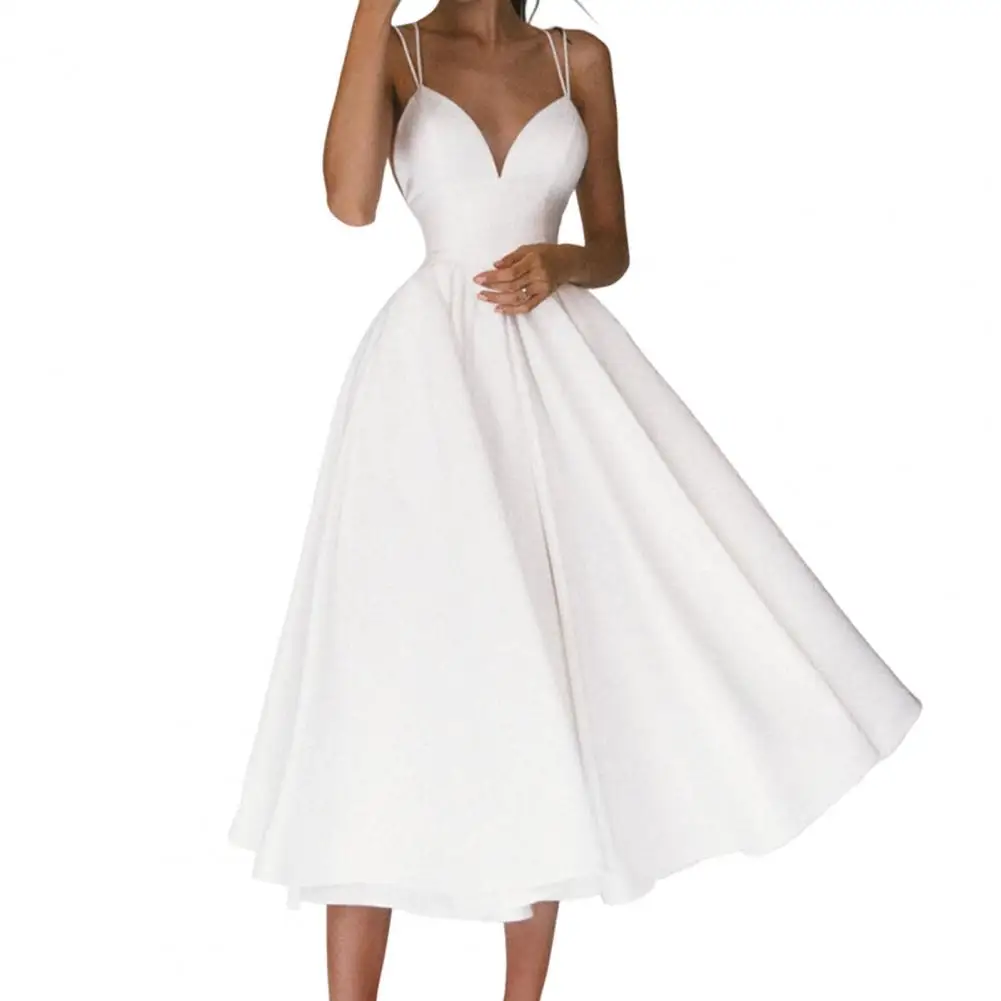 Banquet Elegant Long Dresses for Women 2022 Solid Color Sweet Back Zipper Big Hem Cross Strap V Neck Backless Party Dress Women
Banquet Elegant Long Dresses for Women 2022 Solid Color Sweet Back Zipper Big Hem Cross Strap V Neck Backless Party Dress Women