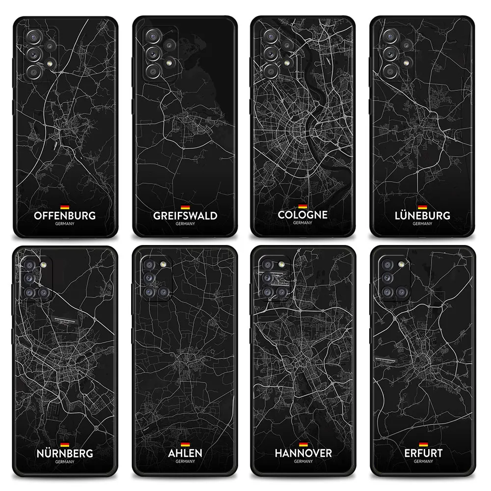 Phone Bumper For Samsung Galaxy A12 A52 A51 A71 A32 A21s A02s 5G A31 A72 Case Silicon Funda Coque Germany City Travel Maps DE
Phone Bumper For Samsung Galaxy A12 A52 A51 A71 A32 A21s A02s 5G A31 A72 Case Silicon Funda Coque Germany City Travel Maps DE