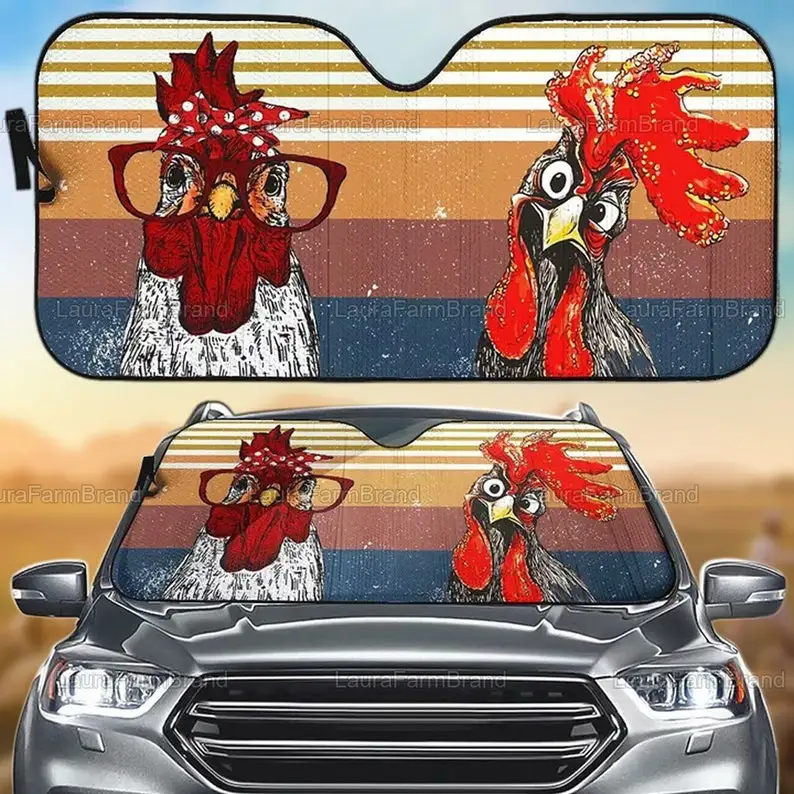 Chicken Car Windshield Sunshades, Chicken Cute Sunshade, Chicken Car Sunshades, Car Decoration, Mother gift
Chicken Car Windshield Sunshades, Chicken Cute Sunshade, Chicken Car Sunshades, Car Decoration, Mother gift