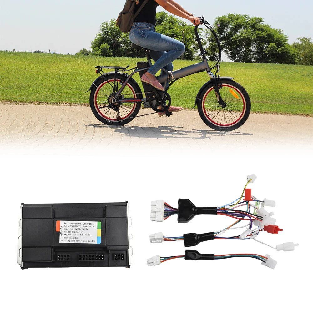Electric Bicycle E-bike Ontroller 48V-72V Climbing Power Large Current 50A Durable Power Source DC Powerful Start
Electric Bicycle E-bike Ontroller 48V-72V Climbing Power Large Current 50A Durable Power Source DC Powerful Start