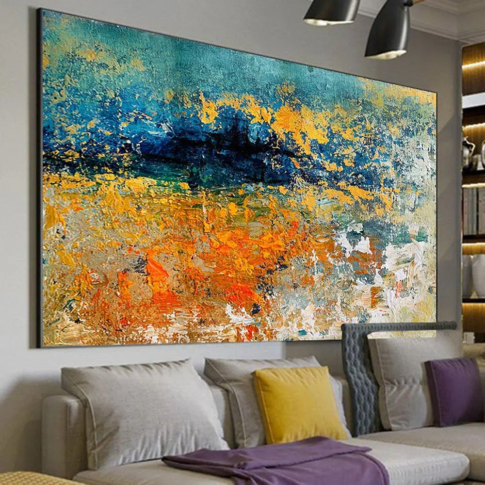 Large Original Oil Painting Art On Canvas Print Modern Bright Abstract Painting Colorful Picture Living Room Home Wall Decor
Large Original Oil Painting Art On Canvas Print Modern Bright Abstract Painting Colorful Picture Living Room Home Wall Decor