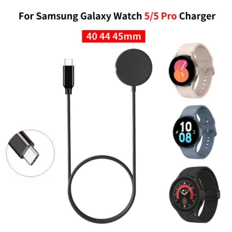 Type-c Charger Cradle Watch Adapter For Samsung Galaxy Watch 5/5 Pro Charging Dock Station PD Wireless Charger/Charging Cable
Type-c Charger Cradle Watch Adapter For Samsung Galaxy Watch 5/5 Pro Charging Dock Station PD Wireless Charger/Charging Cable