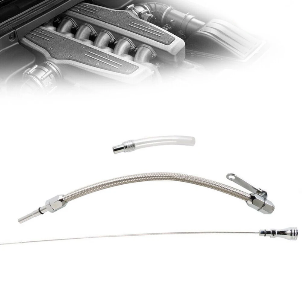 1× Engine Oil Dip Stick Flexible LS Stainless Oil Dipstick For LSX LS1 LS2 LS2 LS6 4.8L 5.7L 6.0L 6.2L Automobile Accessories
1× Engine Oil Dip Stick Flexible LS Stainless Oil Dipstick For LSX LS1 LS2 LS2 LS6 4.8L 5.7L 6.0L 6.2L Automobile Accessories