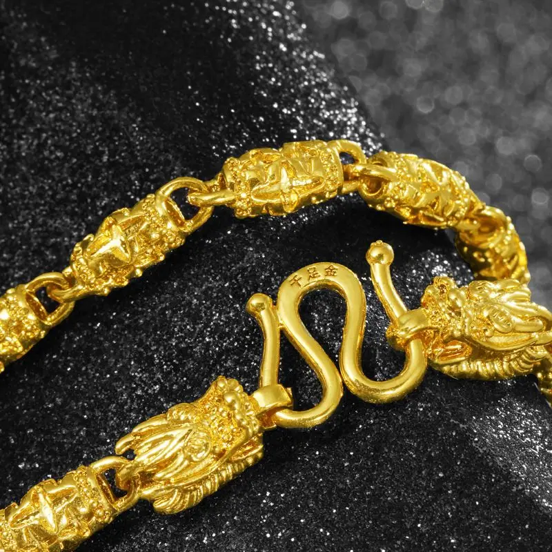 

Мужское ожерелье из настоящего золота с имитацией 100% чистого 18-каратного золота, мужское колье с полыми матовыми кранами XINGX, золотое ожерелье, ювелирные изделия