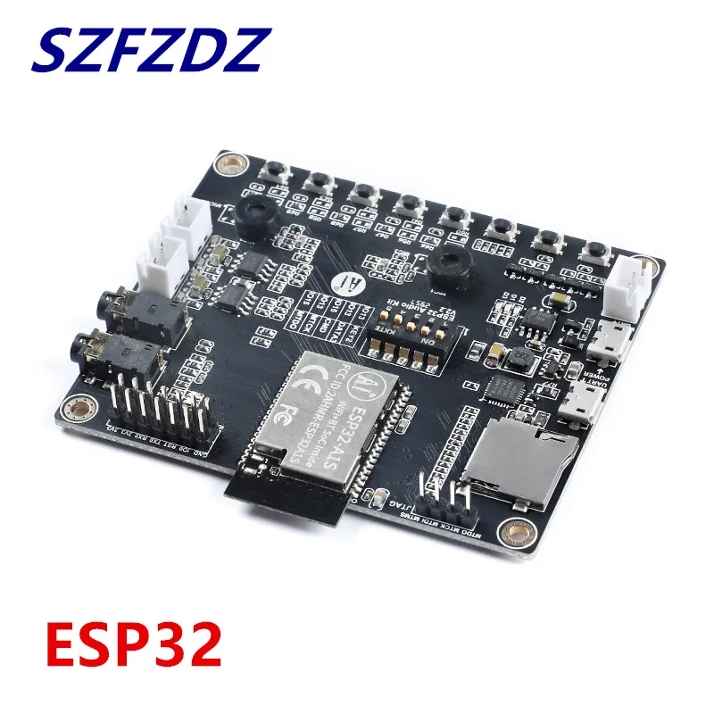 ESP32-Audio-Kit ESP32 Audio Development Board WiFi Module Low Power Dual-core with ESP32-A1S Serial to WiFi ESP32-Audio 8M
ESP32-Audio-Kit ESP32 Audio Development Board WiFi Module Low Power Dual-core with ESP32-A1S Serial to WiFi ESP32-Audio 8M