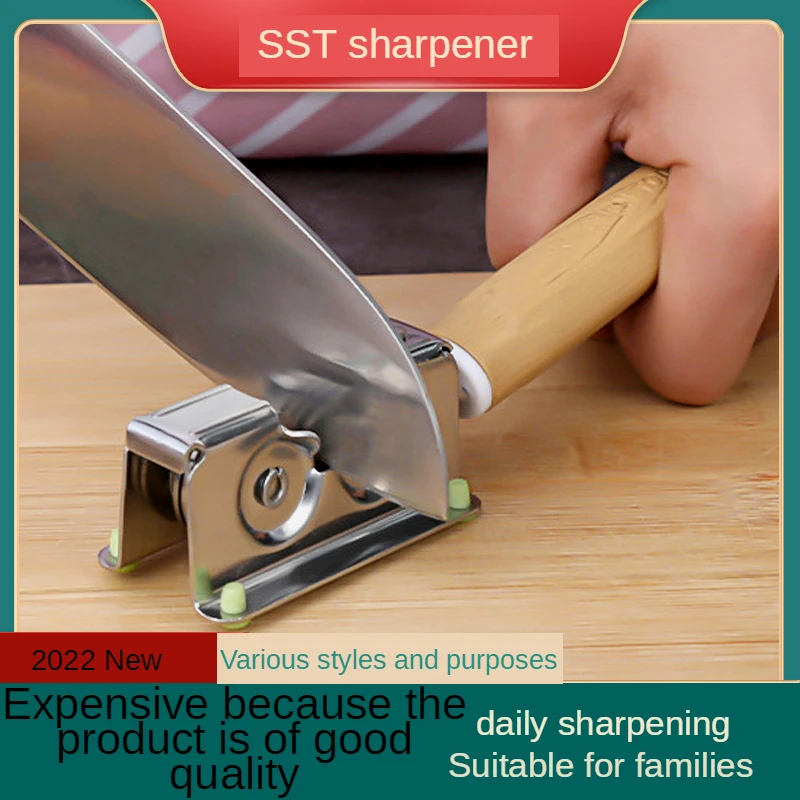 2022 New Stainless Steel Sharpener Quick Grindstone Household Manual Sharpening Stick Wood Color Sharpening Tool Kitchen Gadgets
2022 New Stainless Steel Sharpener Quick Grindstone Household Manual Sharpening Stick Wood Color Sharpening Tool Kitchen Gadgets