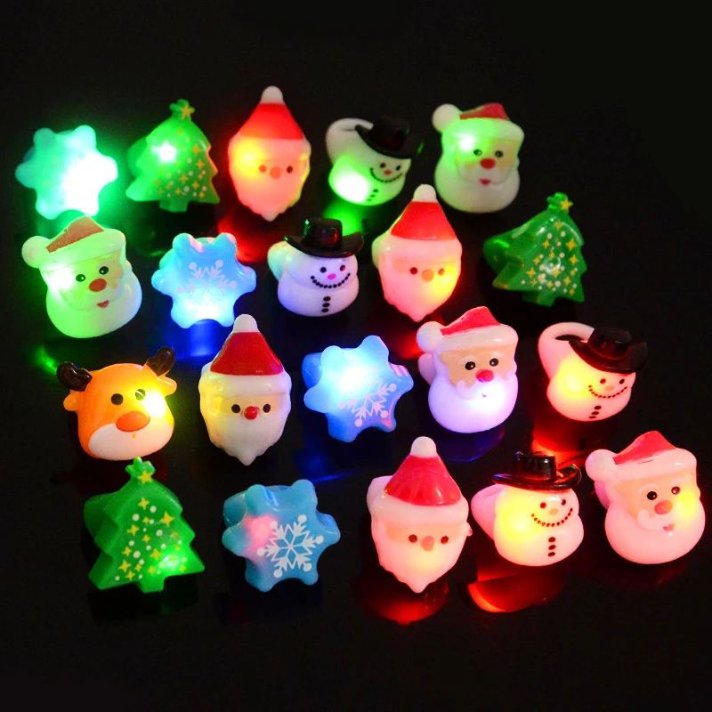 1Pc Christmas LED Glowing Ring Creative Santa Claus Snowman Snowflake Glowing Ring Kids Gift Toy 2024 Navidad Christmas Supplies
1Pc Christmas LED Glowing Ring Creative Santa Claus Snowman Snowflake Glowing Ring Kids Gift Toy 2024 Navidad Christmas Supplies
