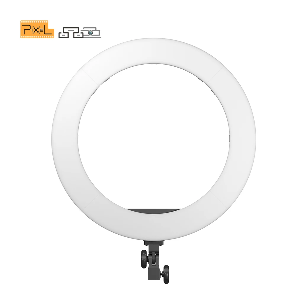 Pixel R60C LED Ring Light 19-inch Beauty Makeup Fill Lamp 3000K-5800K Circle Light with 2.4GHz Wireless Control
Pixel R60C LED Ring Light 19-inch Beauty Makeup Fill Lamp 3000K-5800K Circle Light with 2.4GHz Wireless Control